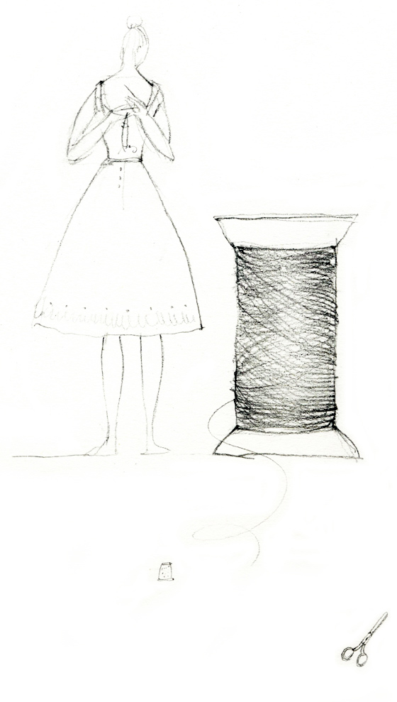illustrazione sartoria fashion moda psicologia