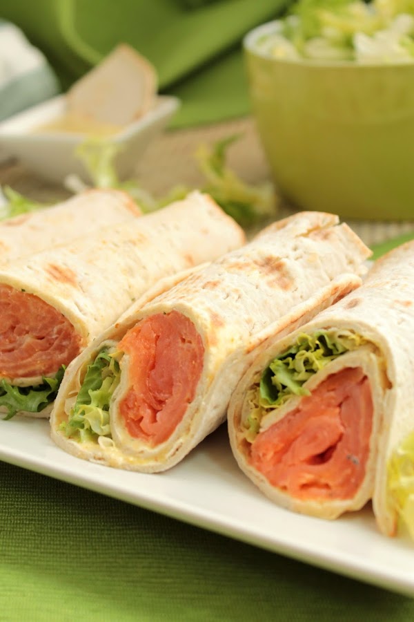 Rollitos de salmón (estilo IKEA) Cocina