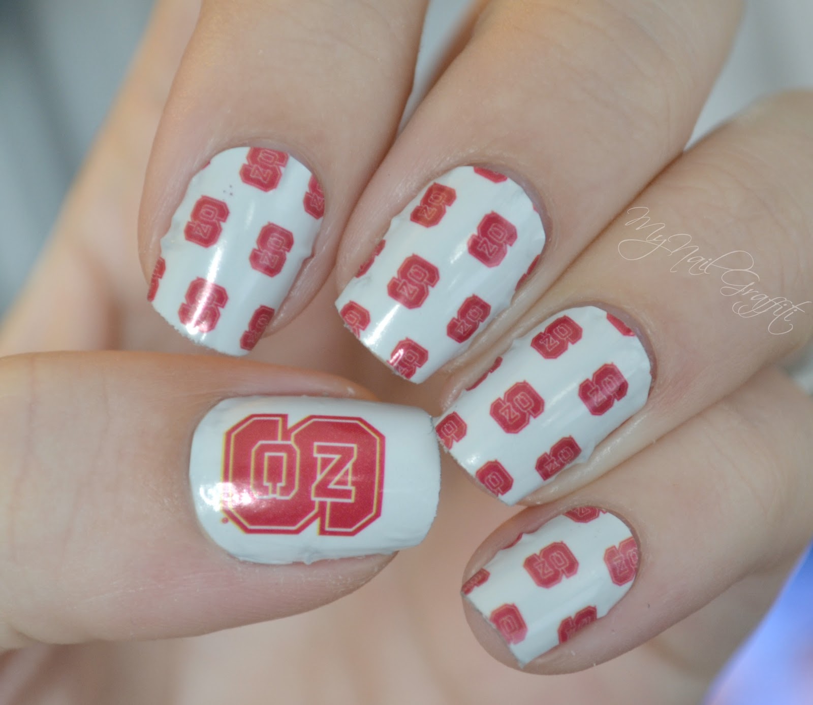 My Nail Graffiti University Nail Pax Nail Wrap Review