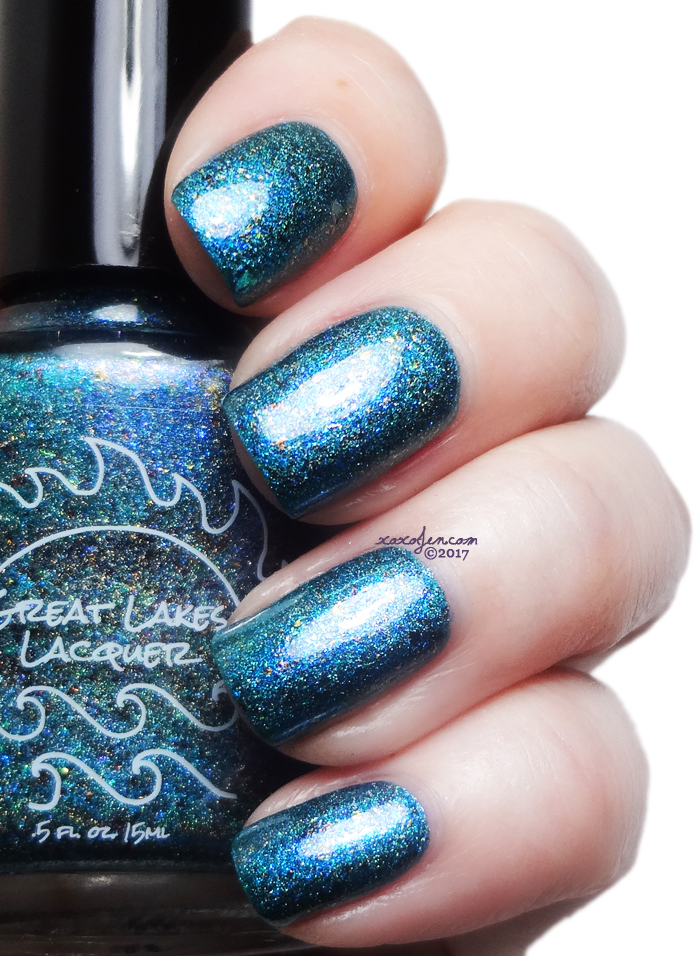 xoxoJen's swatch of Great Lakes Lacquer From Darkness Comes Light