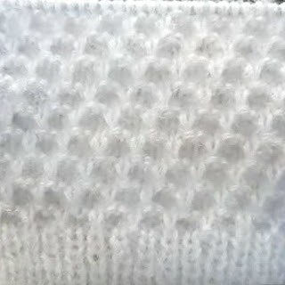 滑り目で作る編み模様の編み方, how to knit a pattern used slip stitch, 以滑针构成的棒针编织花样