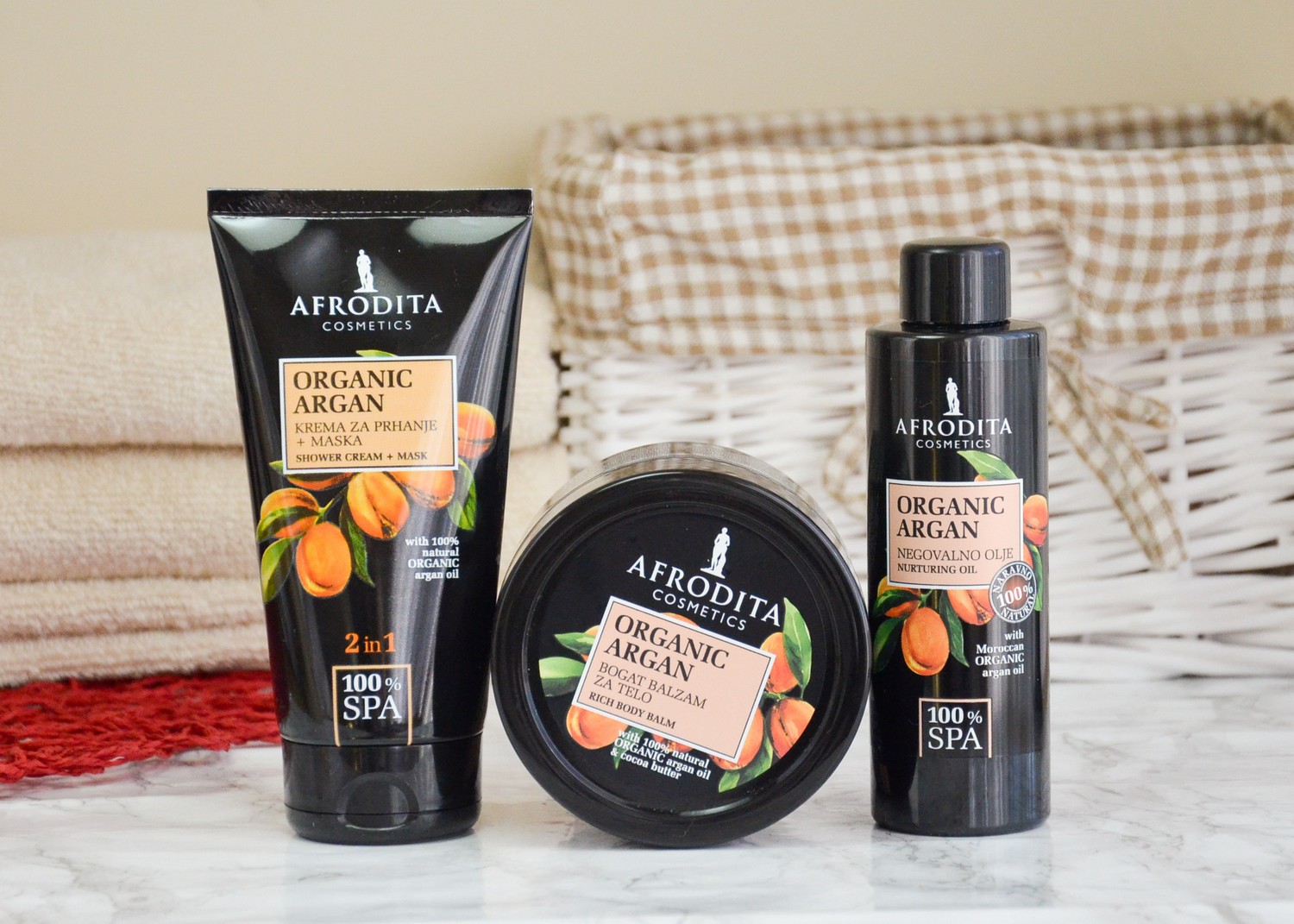 Afrodita 100% Spa Organic Argan Skincare