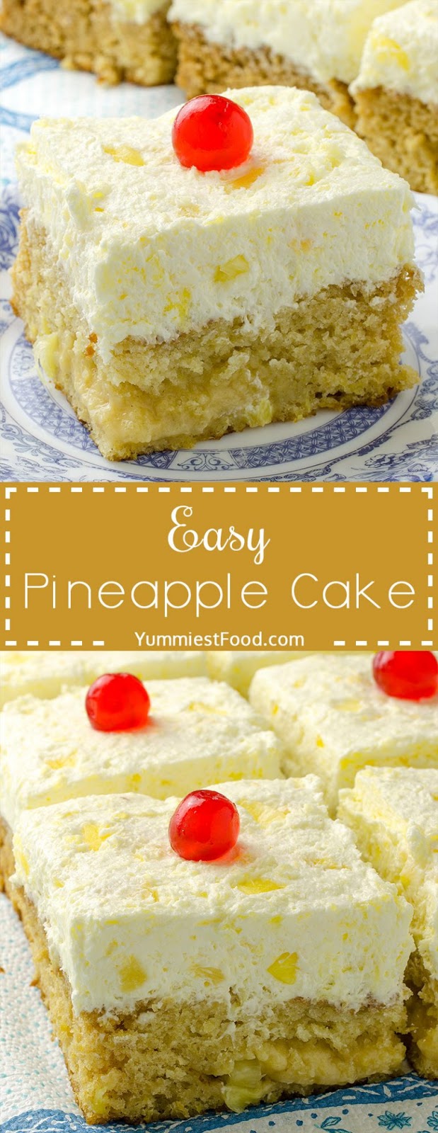 Easy Pineapple Cake Recipe Foodandcake789