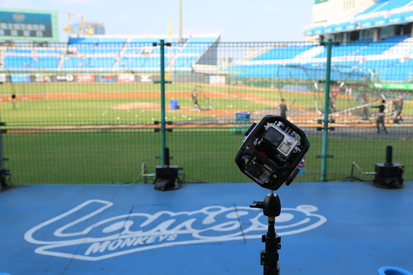 數位時代在本次 CPBL 總冠軍賽持續追蹤 VR 拍攝在運動賽事實體應用的過程，James Huang 攝影