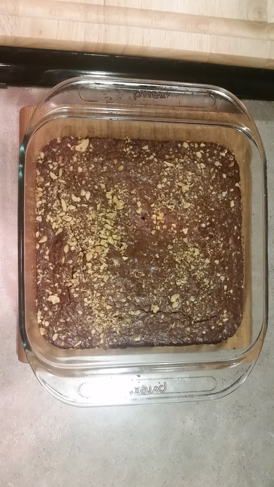 Our Great American Adventure Cooked Brownies in the Microwave