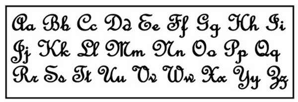 Different Font Alphabet Letters images Different Font Alphabet Letters images