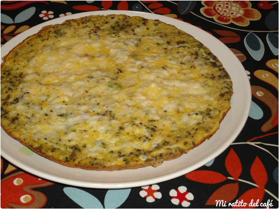 Frittata de verduras con almendras