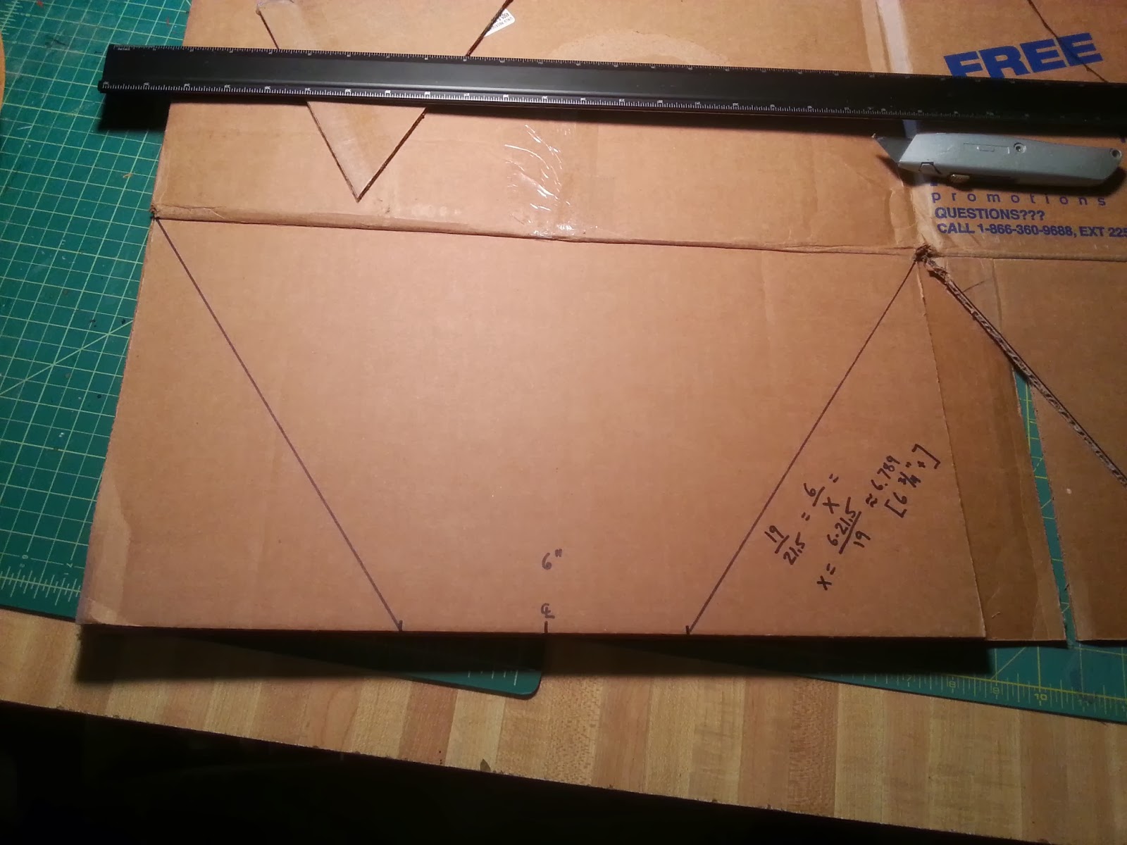 With Our Powers Combined DIY Cardboard Spray Booth