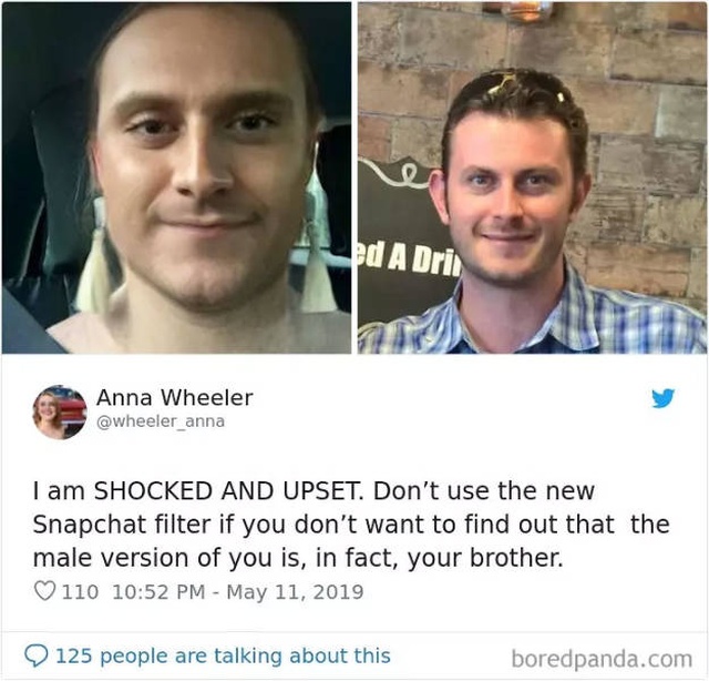 New Gender Swap Snapchat Filter (30 pics)