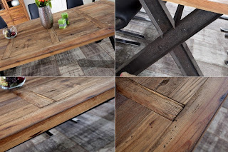 moderny dreveny stôl do jedalne alebo do kuchyne