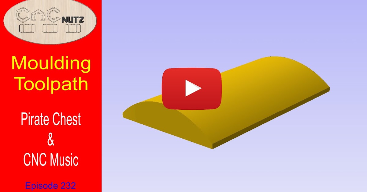 CNCnutz Mouding Toolpaths the easy way to do 3D episide 232