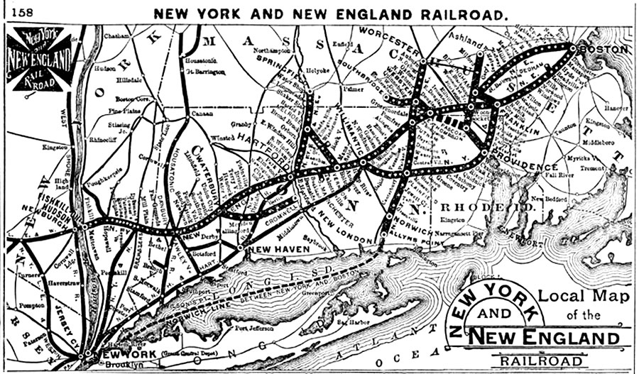 Waterbury Thoughts Train Line History