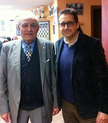 Joaquim Travesset y Josep Alió el 23 de febrero de 2014 en Tarragona