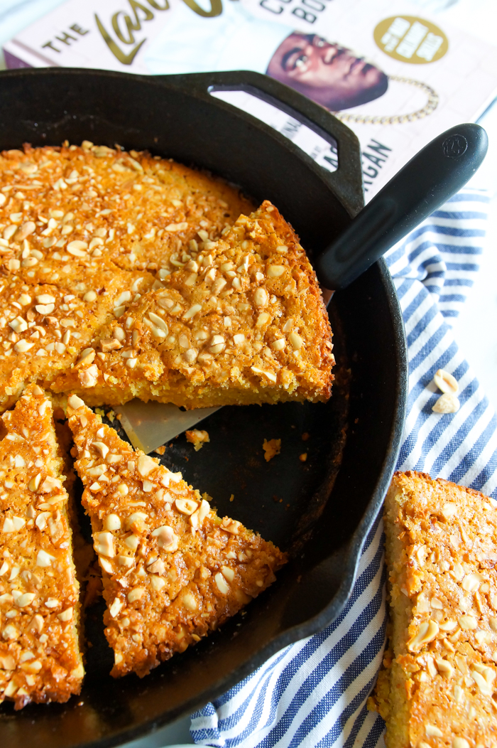 Peanut Butter Cornbread from The Last O.G. Cookbook Bake at 350°