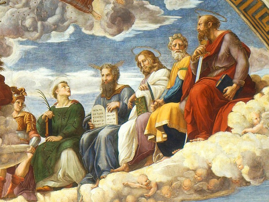 Картина рафаэля диспут