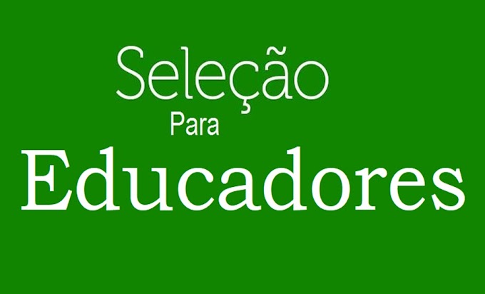 Seleção para Educadores de Arte/Cultura, Português/Inglês e Informática