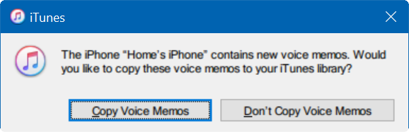 iPhone Sesli Notlarını Windows 10 Yüklü PC'ye Aktarmanın 3 Yolu 6 transfer iphone voice memos to Windows 10 PC pic9