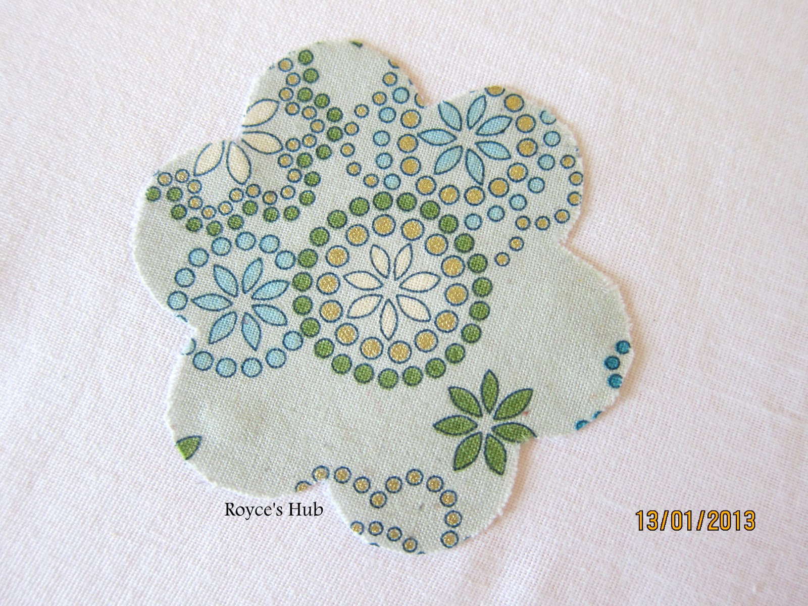 Royce's Hub Hand Applique Using Blanket Stitch A Tutorial