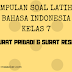 Bahasa Indonesia Kelas 7 - Soal Latihan Perbedaan Surat Resmi dengan Surat Pribadi