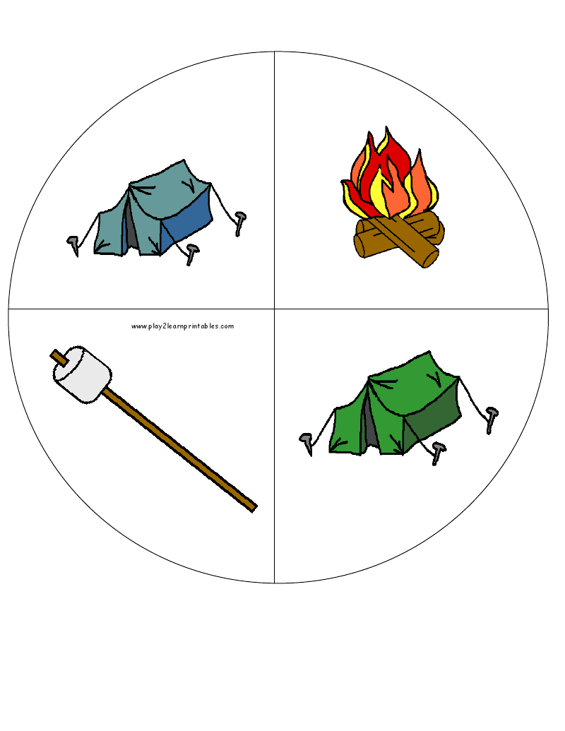 Grade One Wow!: Camping Theme Math Printable for Primary Grades