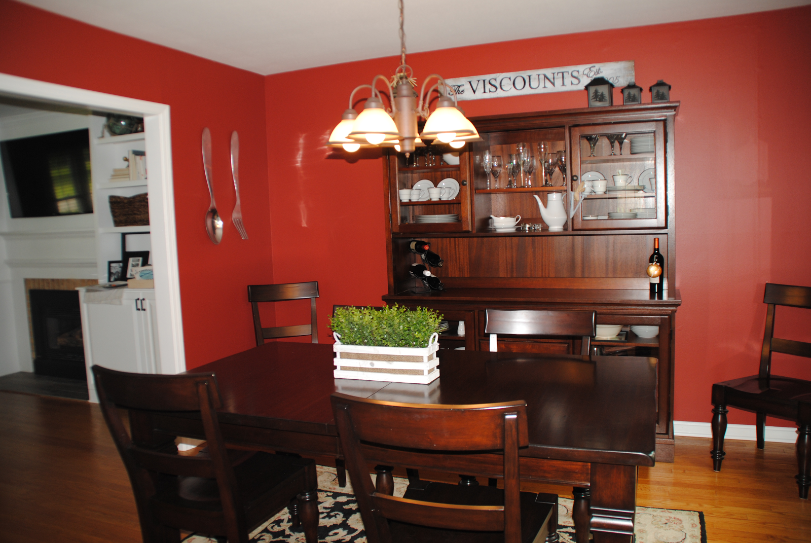 home makeover dining room