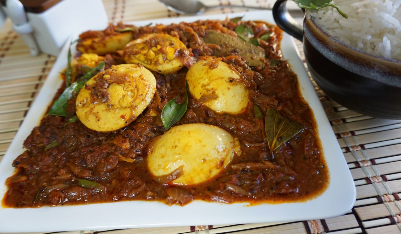 Chettinad Egg Curry Steffis Recipes