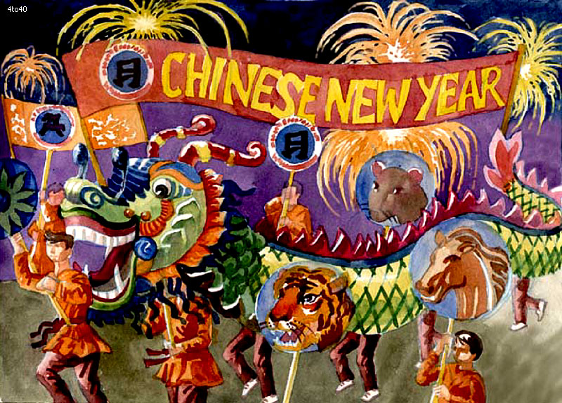 homemade chinese new year cards