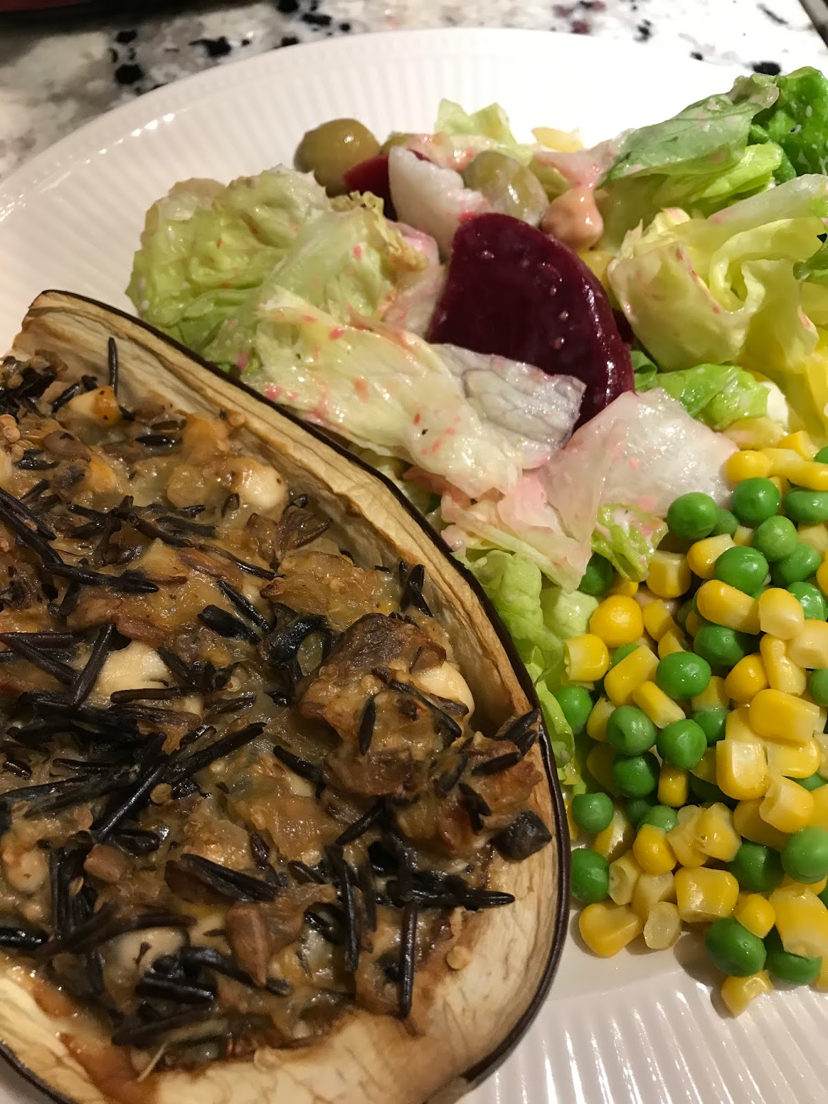 Tracy's Living Cookbook Cheesy Stuffed Eggplant Moosewood Cookbook