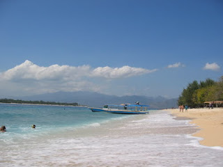 Foto Pantai Gili Trawangan Objek Wisata Lombok Indah