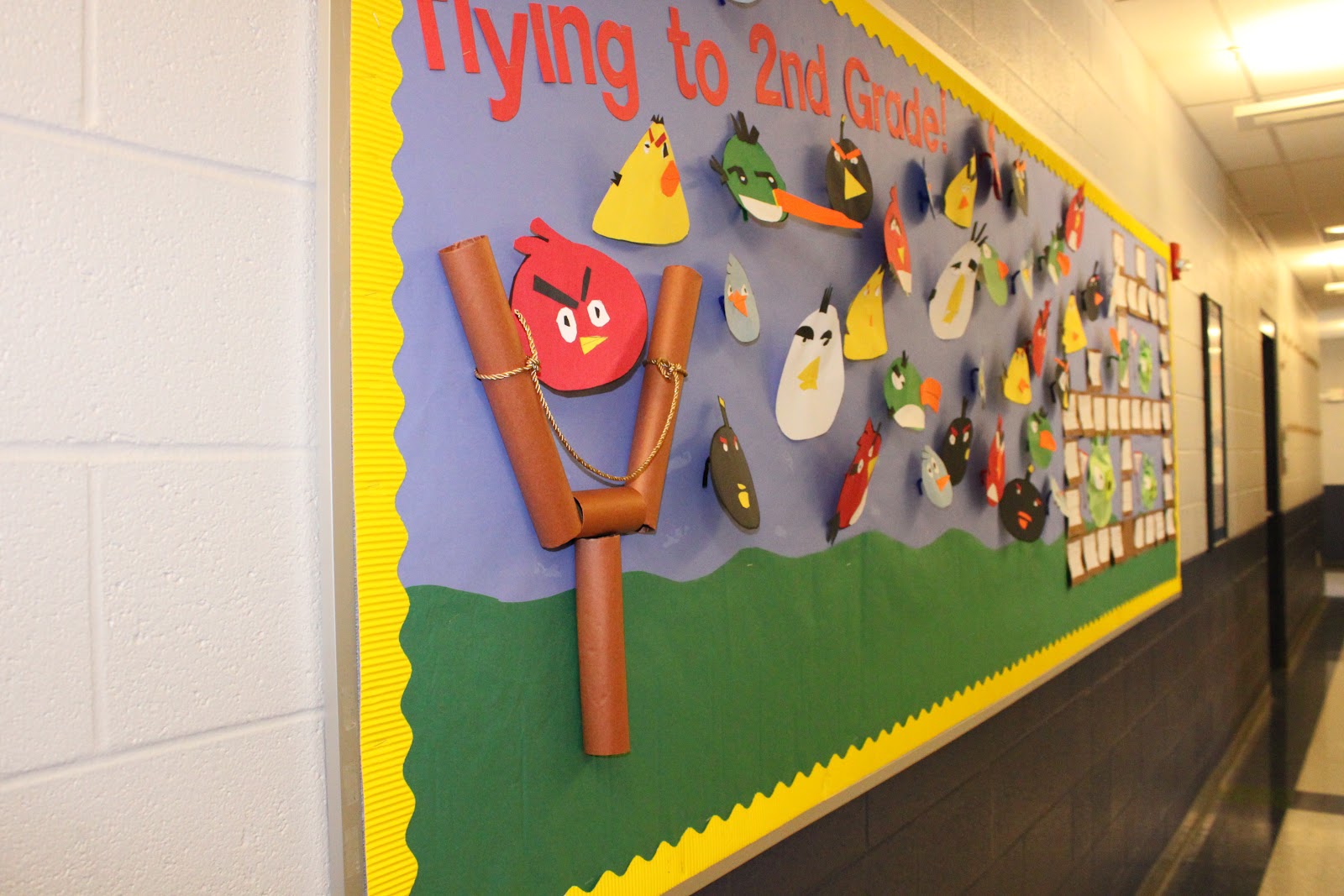 Mrs Butterfields First Grade End Of The Year Bulletin Board