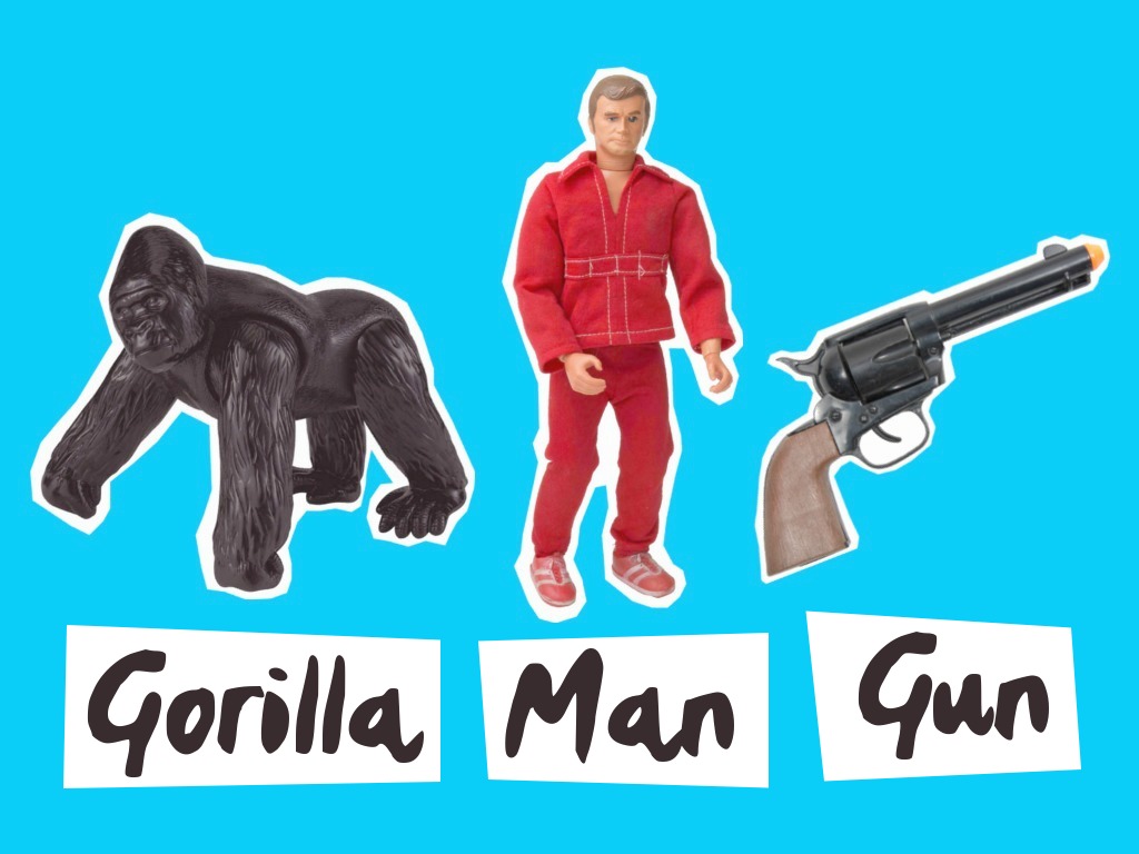 Man the guns. Gorilla the man. Горилла Энергетик реклама. Мужской журнал горилла. Gorilla Gun - ничего о нас.