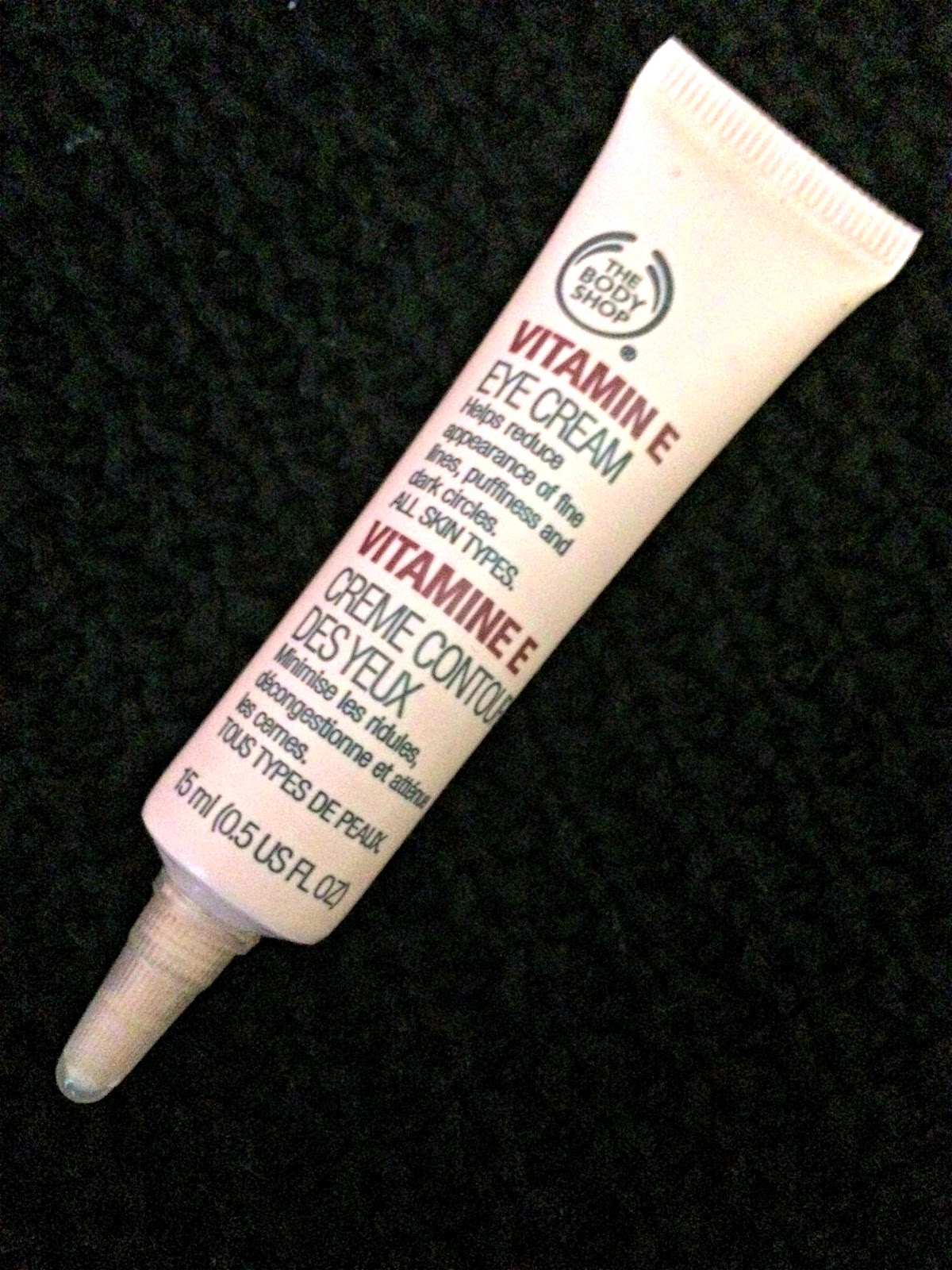 Review Vitamin E Eye Cream by The Body Shop BubblyBeauty