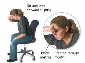 Nosebleed How To Stop A Nosebleed