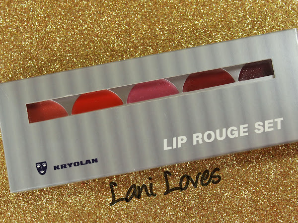 Kryolan Lip Rouge Set - Performance Swatches & Review