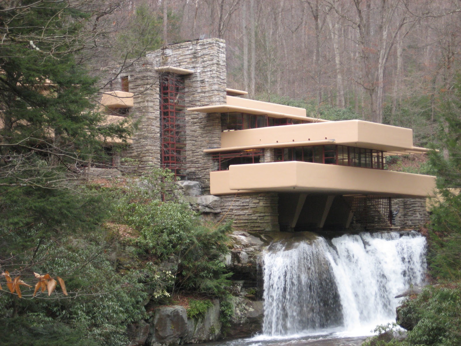 Fallingwater (Kaufmann Residence), Frank Lloyd Wright