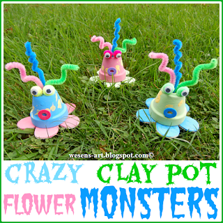 ClayPotMonsters  wesens-art.blogspot.com