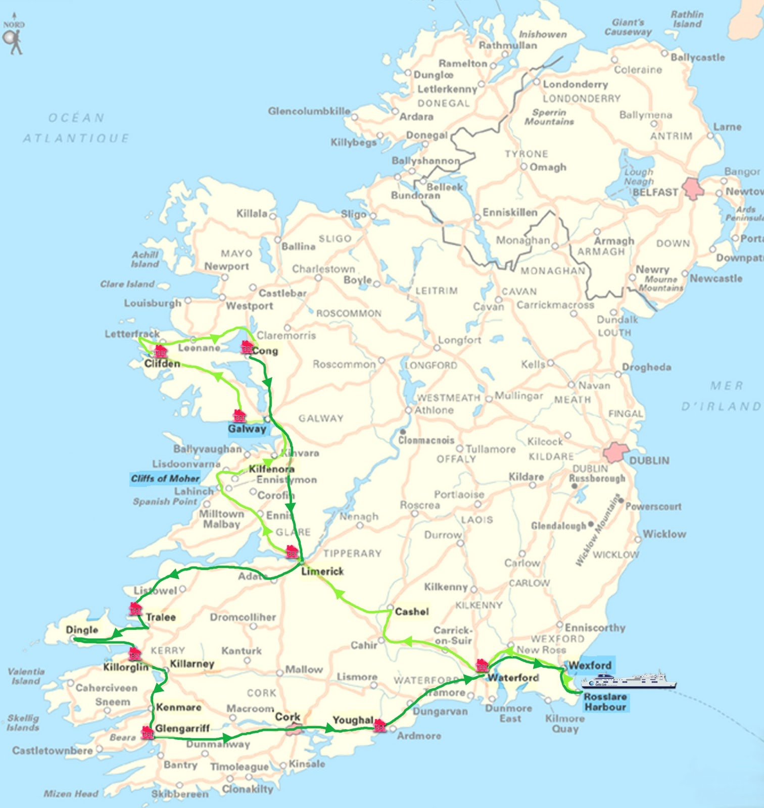 Circuit Irlande