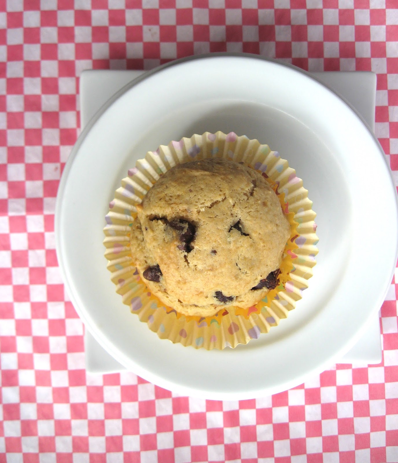 she's in the kitchen chocolatechip snack muffins on a blustery day