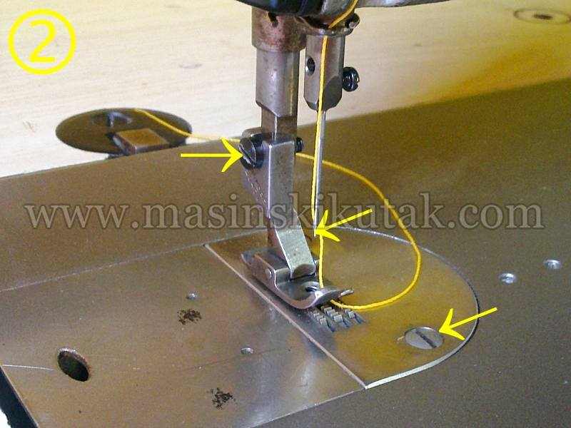 Roller Presser Foot / Roller Foot Transformation / Sewing Presser Foot Transformation MAŠINSKI