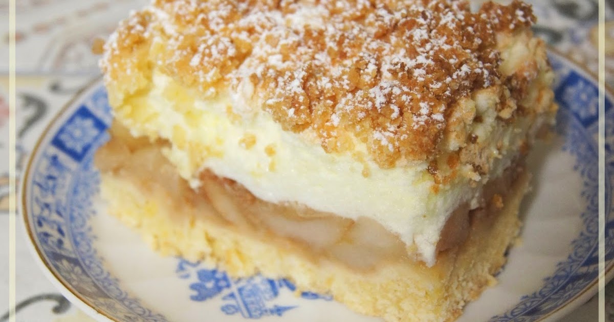 Jadło i czytadło: Szarlotka królewska z bezą