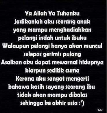 Kata Kata Sedih Untuk Ibu Tersayang Cikimm Com