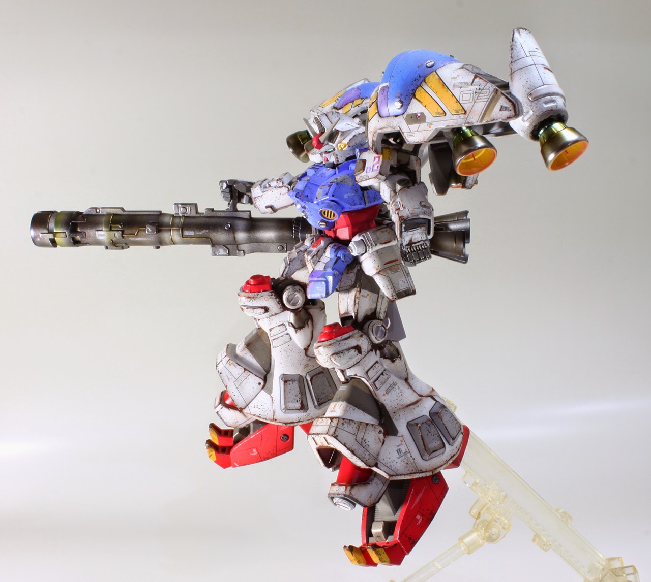 Maquette Gundam HGUC 1/144 GP02A MLRS Custom - Kit à Monter - Bandai - À Partir De 8 Ans