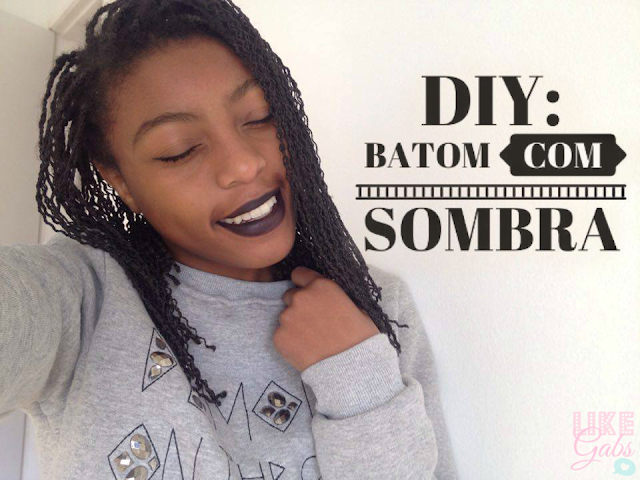 DIY | Usando sombra para olhos como batom