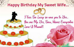 wishes wife birthday happy romantic quotes husband sweet words wish messages funny lucky loving feel ever sms bday am cluba
