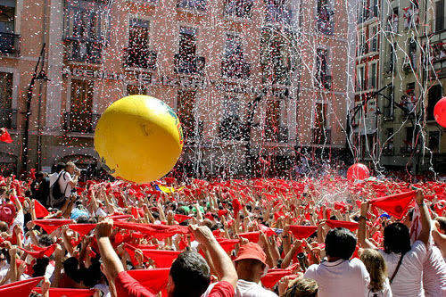 The Festival of San Fermin, Spain