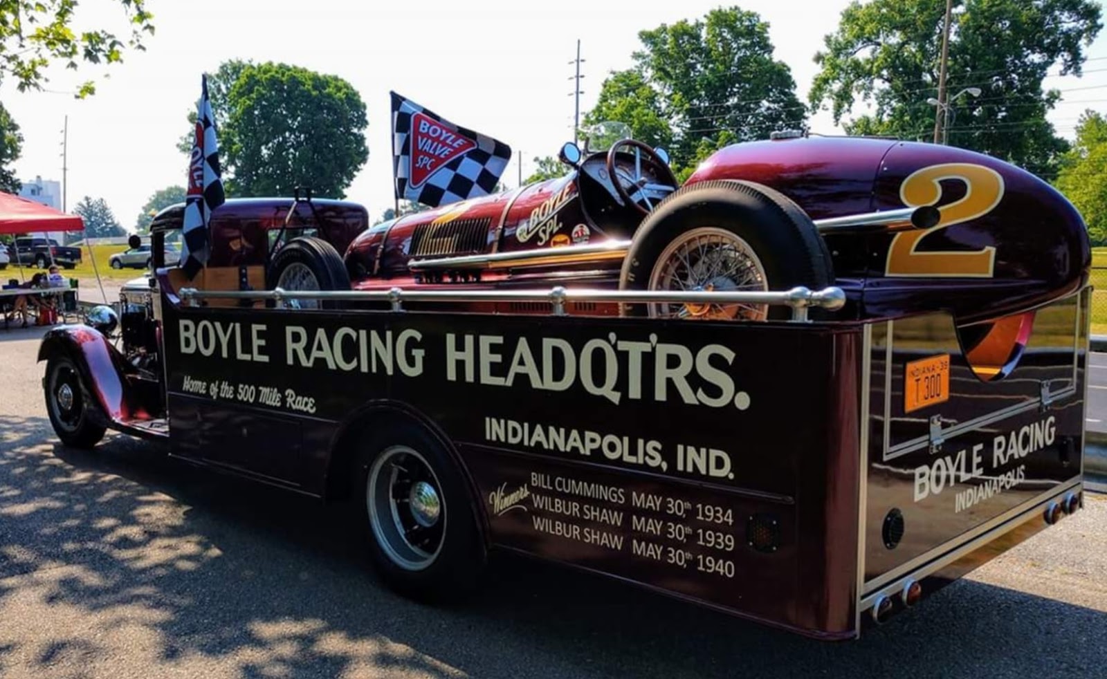 Just A Car Guy The fully restored Boyle Race Car Hauler is getting out