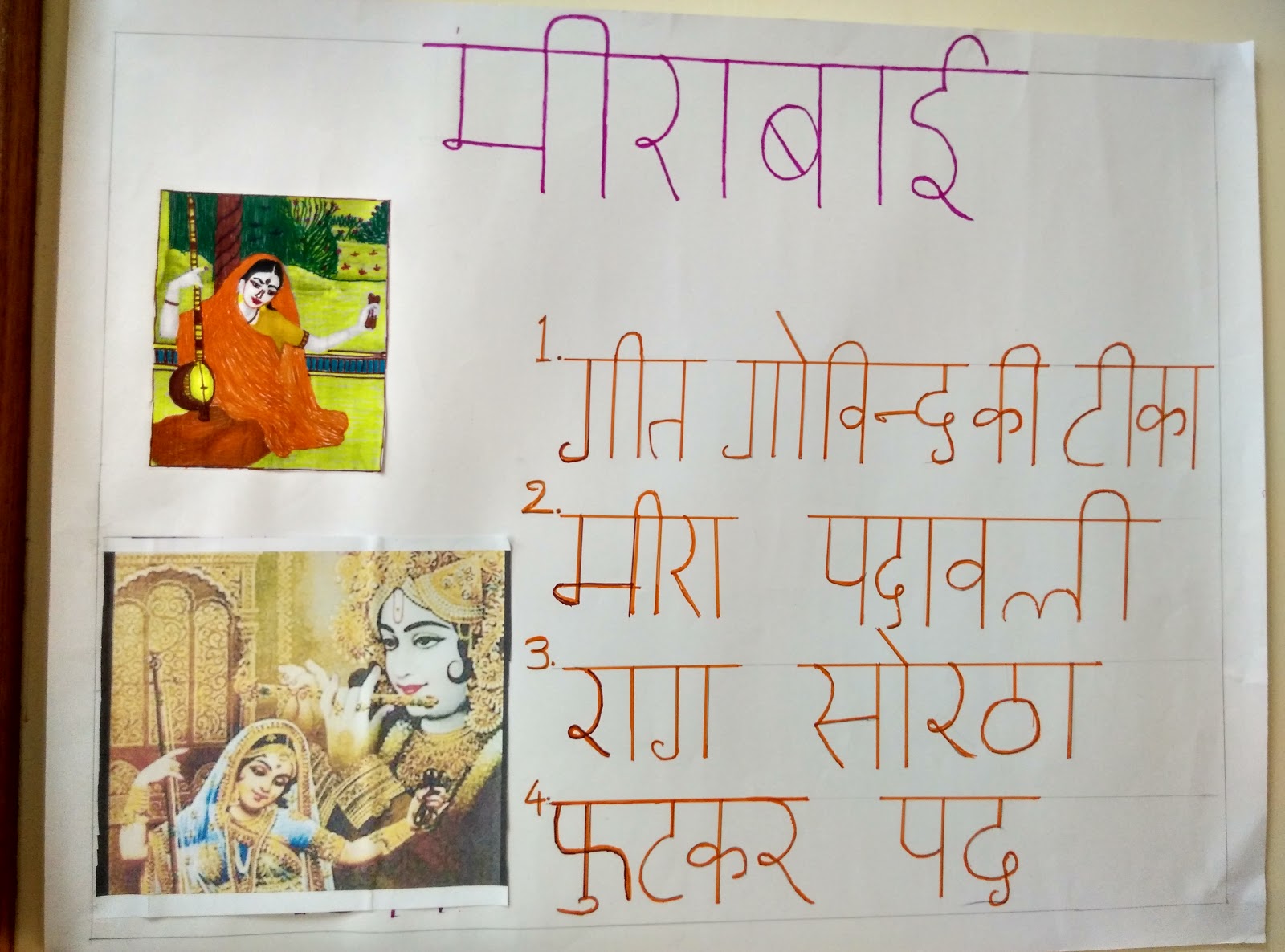 THE HINDI ACADEMY मीरा के श्रृंगारपरक पद (Teaching Aids)