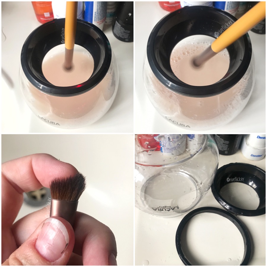 Rivet Licker 17 BRUSH CLEANER FROM ALDI?! Lacura Brush Cleaner