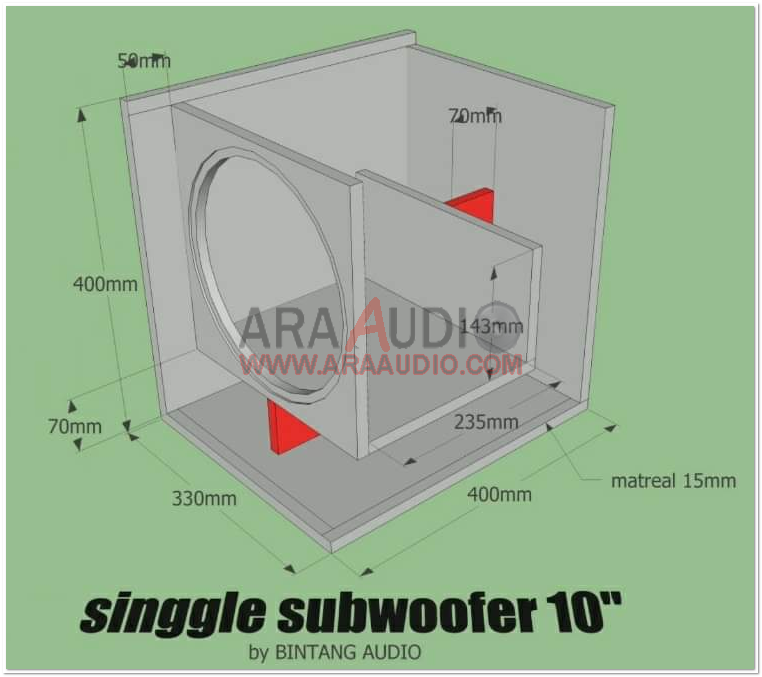 Skema line array 8 inch lantang ara audio subwoofer box, diy speakers, line...