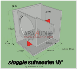 Box Subwoofer 12 inch